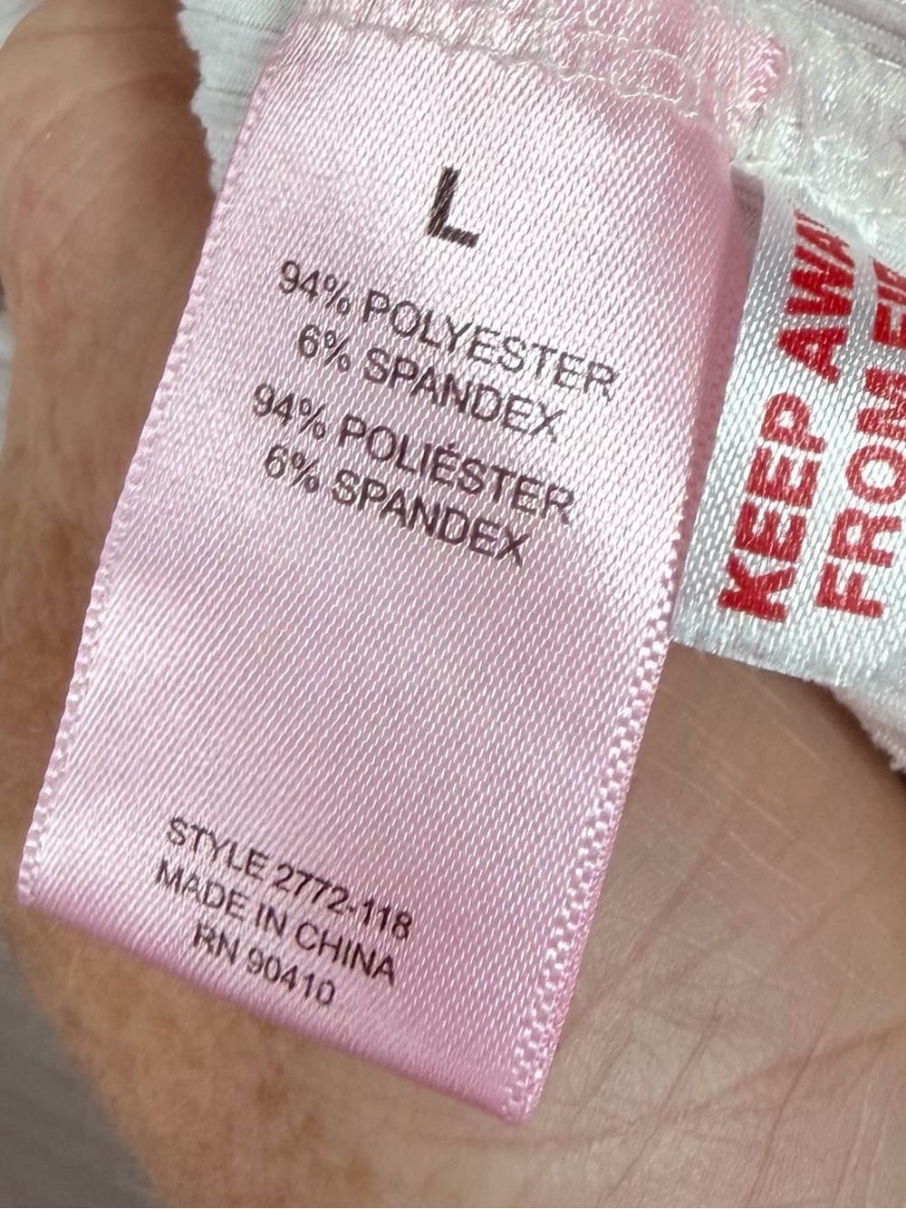 Juicy Couture Pink Ribbed Sleep Shirt Rhinestone Y2K Pajama Large - Picture 9 of 10